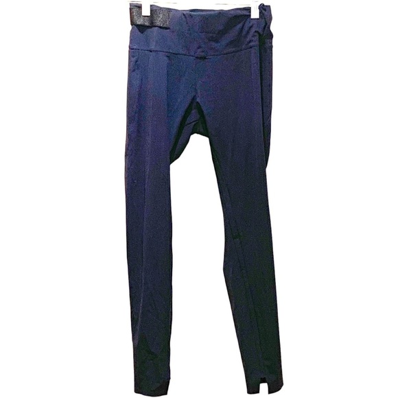 ADAY Crop and Roll Leggings in Navy Size S - Picture 2 of 9